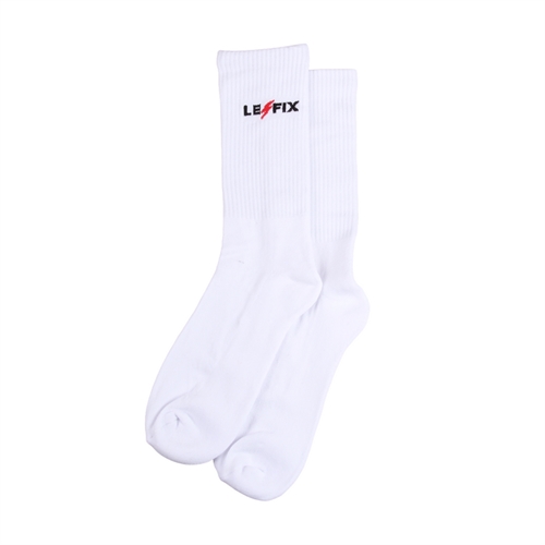 Le Fix Logo Tennis sokker - White - One Size